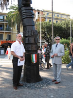 DAVID CHIOSSONE - Inaugurazione targa 